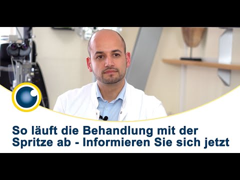 Feuchte AMD  - So läuft die Behandlung mit der Spritze ab