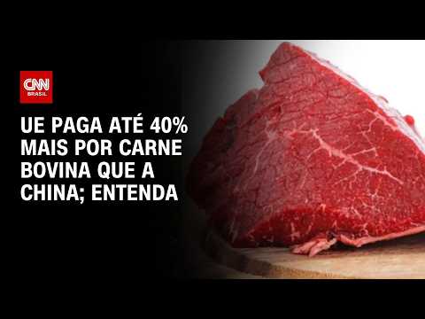 União Europeia paga até 40% mais pela carne bovina do que a China | CNN AGRO NEWS