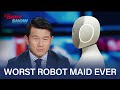 Ronny Chieng Meets Neo The World S Stupidest Robot Maid The Daily Show
