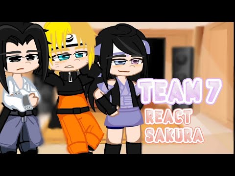 🤍: team 7 (naomi) ract a sakura | Outra realidade(SasuSaku🤍✨