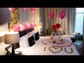 How To Make Hotel Bedroom Romantic Marriage Anniversary First Night