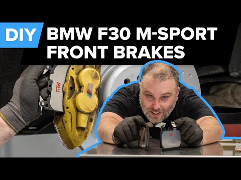 BMW F30 Front Brake Pad & Disc Replacement DIY (Brembo M-Sport 2, 3, & 4-Series)