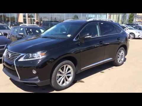 2015 Lexus RX 350 AWD - Black on Saddle Tan - Technology Package Review - Edmonton, AB