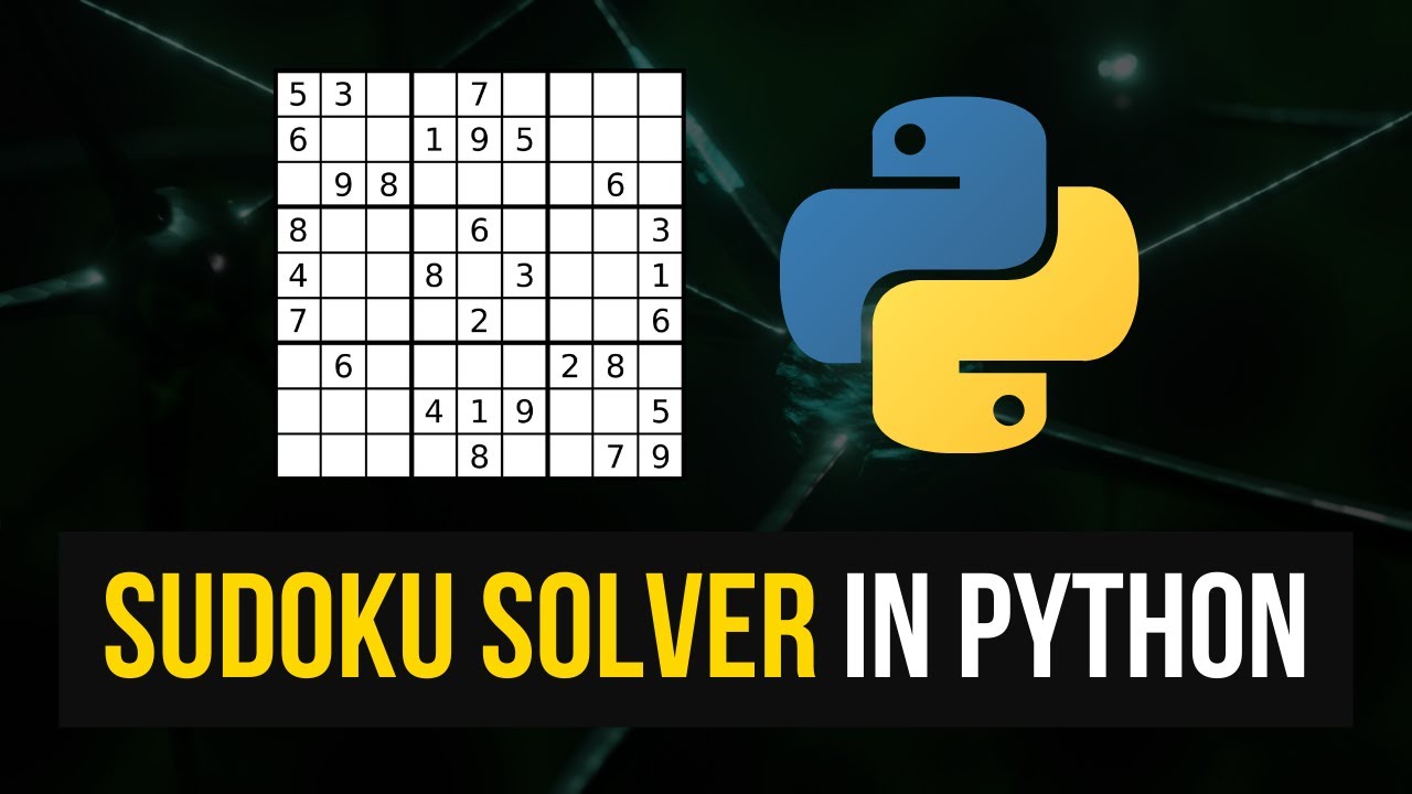 Building a Simple Sudoku Solver with Backtracking in Python