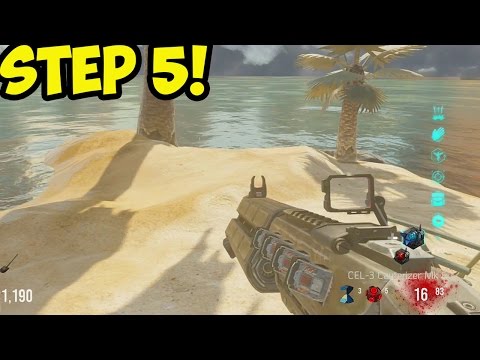 Advanced Warfare EXO ZOMBIES "CARRIER" EASTER EGG - SECRET ISLAND - STEP 5 TUTORIAL!
