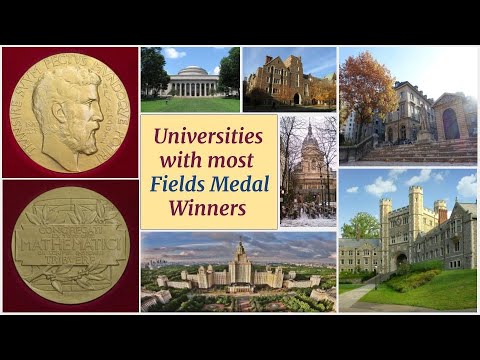 Universities With Most Fields Medal Winners