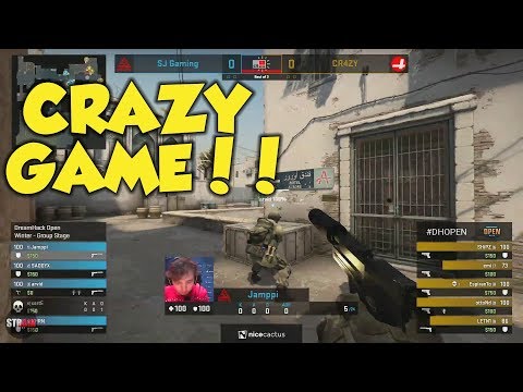 🇫🇮 SJ Gaming vs 🇪🇺 CR4ZY [Dust2] Highlights - DreamHack Open Winter 2019