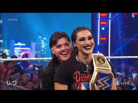 dominik mysterio rhea ripley confront cody rhodes raw 6/5/23