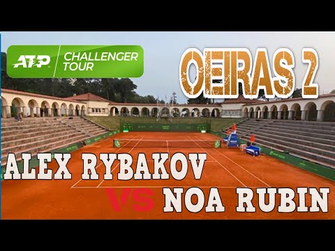 ALEX RYBAKOV VS NOAH RUBIN  CHALLENGER  Oeiras 2