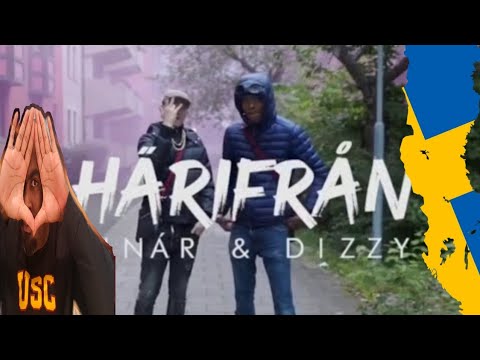 (American Reacting To Swedish Rap) Dizzy x Einar - HARIFRA