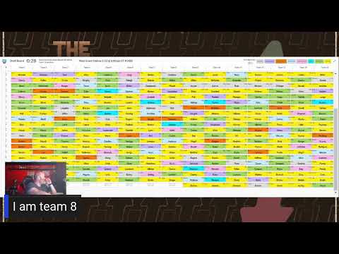 Justin Mason's 2024 Main Event Draft Live Stream