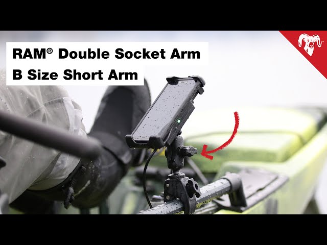 RAM® Double Socket Arm - B Size Short