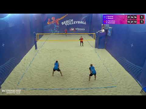 16:55 I. Korenev / Y. Babych - A. Yermakov / D. Rastrosta 24.08.2022 | Winners Beach Volleyball