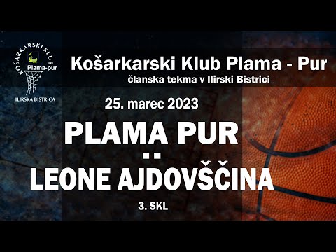 10 KK Plama pur : KK Leone Ajdovščina, 25 marec 2023