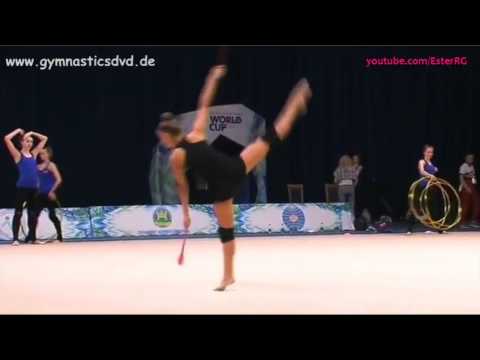 Arina Averina Clubs Podium Training - WC Tashkent 2017