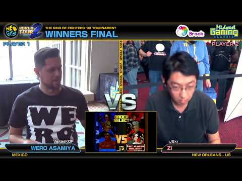 Wero Asamiya vs Zi - KOF '98 Neo Geo World Tour Season 2 Milwaukee Stop Winners Final