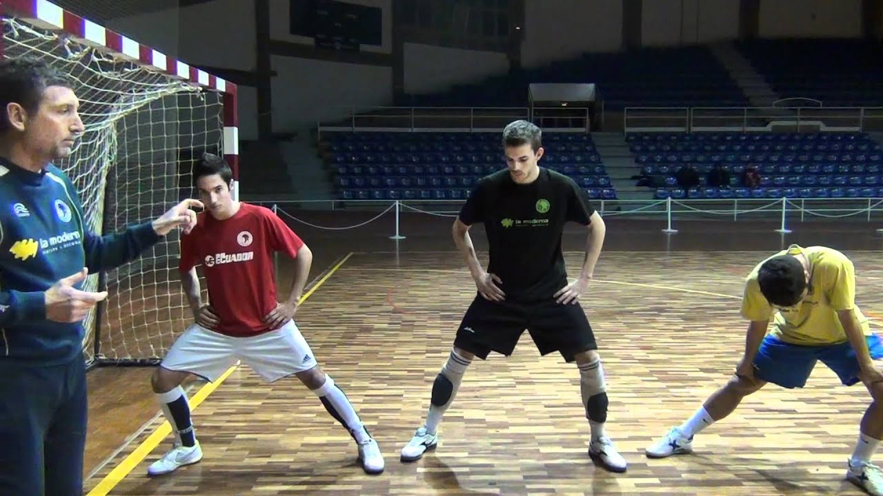 Cómo calentar en el fútbol sala