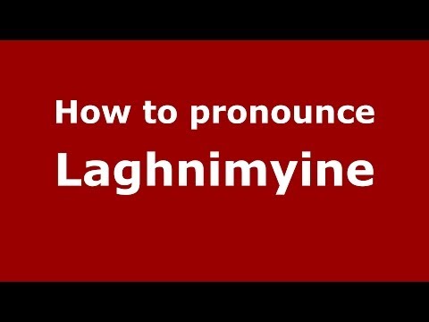 How to pronounce Laghnimyine (Moroccan/Arabic) - PronounceNames.com