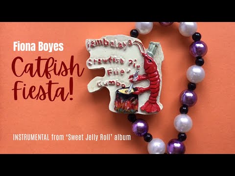 Fiona Boyes 'Catfish Fiesta' fun New Orleans finger-style acoustic & resonator guitar instrumental