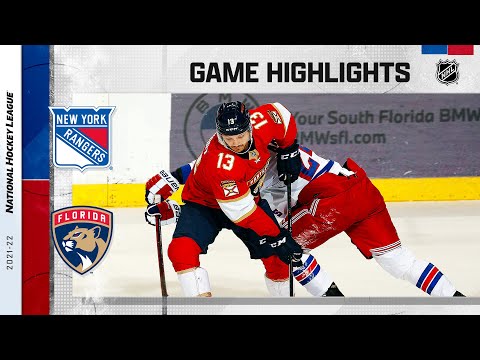 Rangers @ Panthers 12/29/21 | NHL Highlights