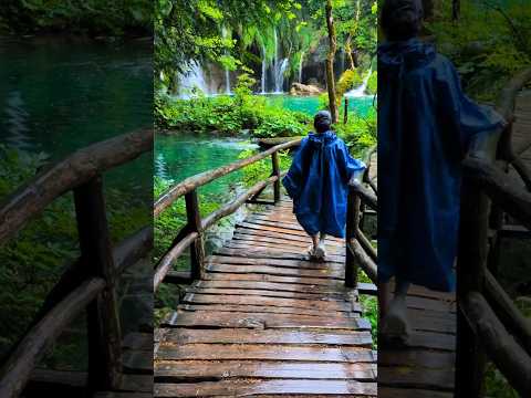 📍Plitvice National Park Croatia🇭🇷  ,details in description..#travel #plitvice  #nature #croatia