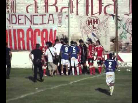 Agresión al línea Hernán Mostaccio