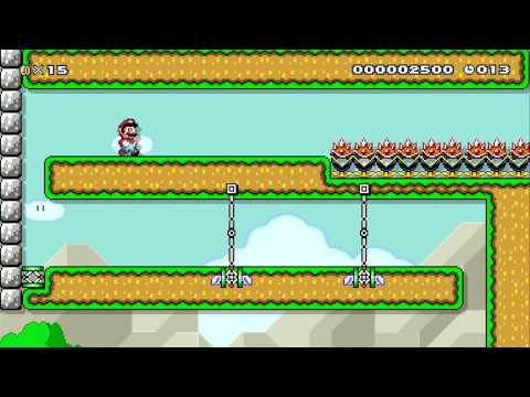 20 Seconds to the Top! by JimboSlice - SUPER MARIO MAKER - NO COMMENTARY 1ax