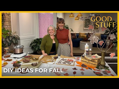 DIY Ideas with Fall Leaves | The Good Stuff with Mary Berg