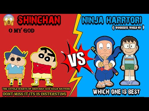 "Shinchan vs Ninja Hattori: Battle of the Beloved Japanese Characters"
