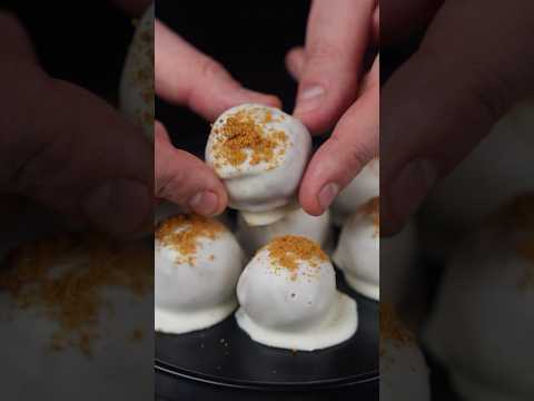 4 Ingredient No Bake Biscoff Truffles! Recipe #shorts