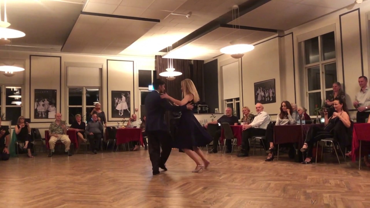Aldo Velasquez & Sidse Helene Hasle dancing to "Garras" by Anibal Troilo y Su Orquesta