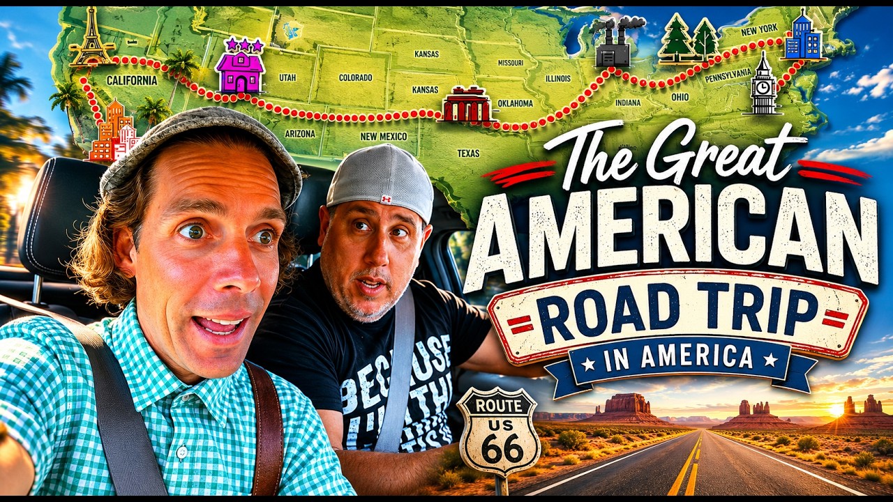 The Great American Road Trip in America  TRAILER Public