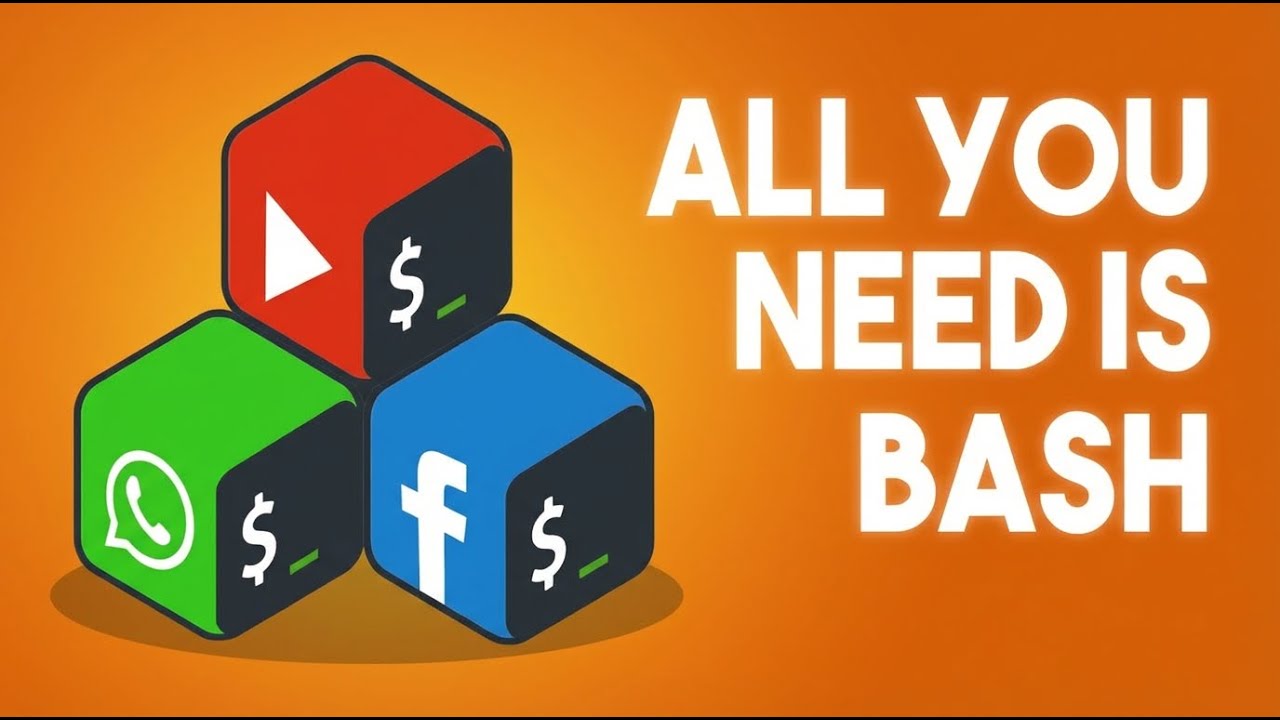 I Remade YouTube From Scratch Using Just Bash