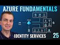 AZ 900 Episode 25 Azure Identity Services Authentication Authorization Active Directory AD