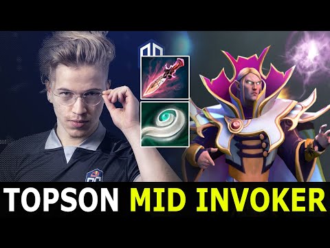 TOPSON SIGNATURE INVOKER w/ WITCH BLADE | DOTA 2 Gameplay