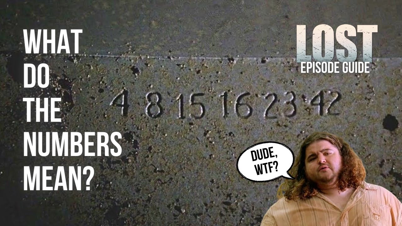Numbers EXPLAINED - LOST Episode Guide (Season 1 Episode 18)