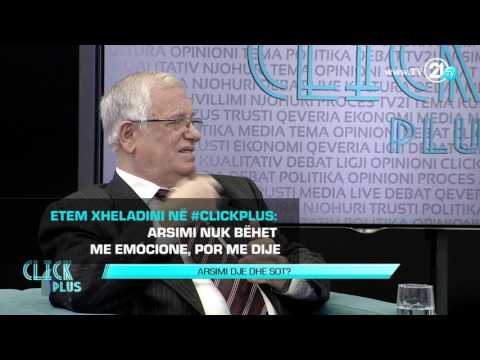 ETEM XHELADINI NË #CLICKPLUS: ARSIMI NUK BËHET ME EMOCIONE, POR ME DIJE