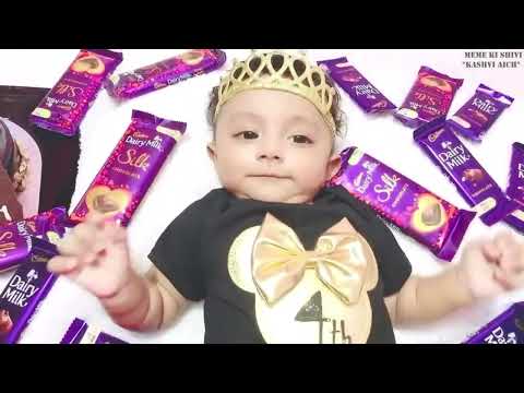 Shivi's 4th month Birthday On Chocolate Day