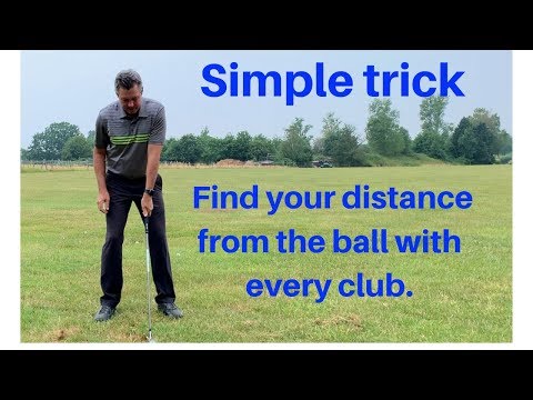 Find your Perfect distance from the ball for more consistent golf shots