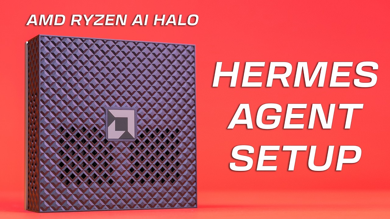 How To Set Up A Hermes AI Agent With AMD Ryzen AI Halo | Micro Center