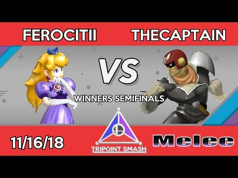 Tripoint Smash 36 - Winners Semifinals - Ferocitii (Peach) Vs. TheCaptain (Captain Falcon)
