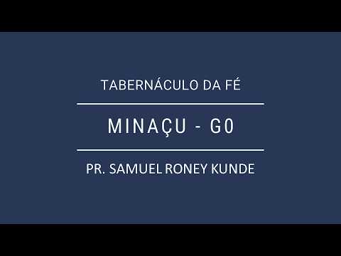 Culto de Oração | 06.08.2026 | Pr. Samuel R. Kunde | Minaçu - GO