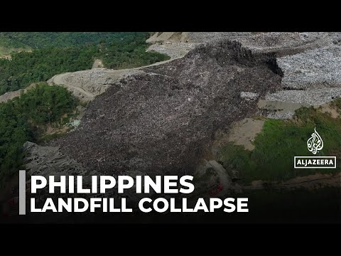 Philippines landfill collapse: Rescue workers race to find ...