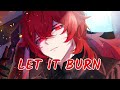 Nightcore Let It Burn Citizen Soldier Lyrics