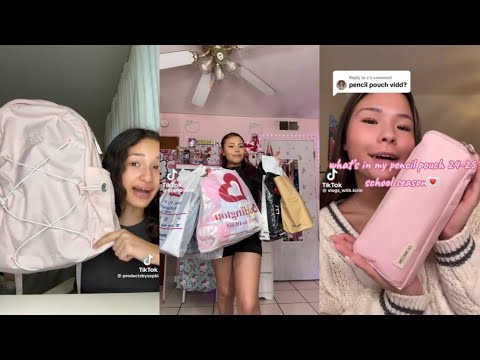 Back to School Haul TikTok Compilation