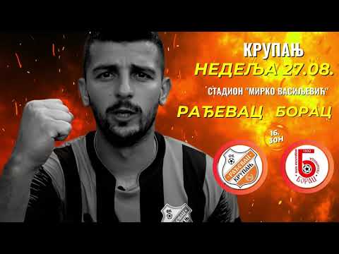 Dođi na stadion "Mirko Vasiljević" i podrži Rađevac! Najava utakmice u Krupnju: Rađevac - Borac (L)