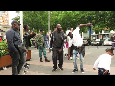 Young Cosje met wijlen Paul Nijon ,Amsterdam