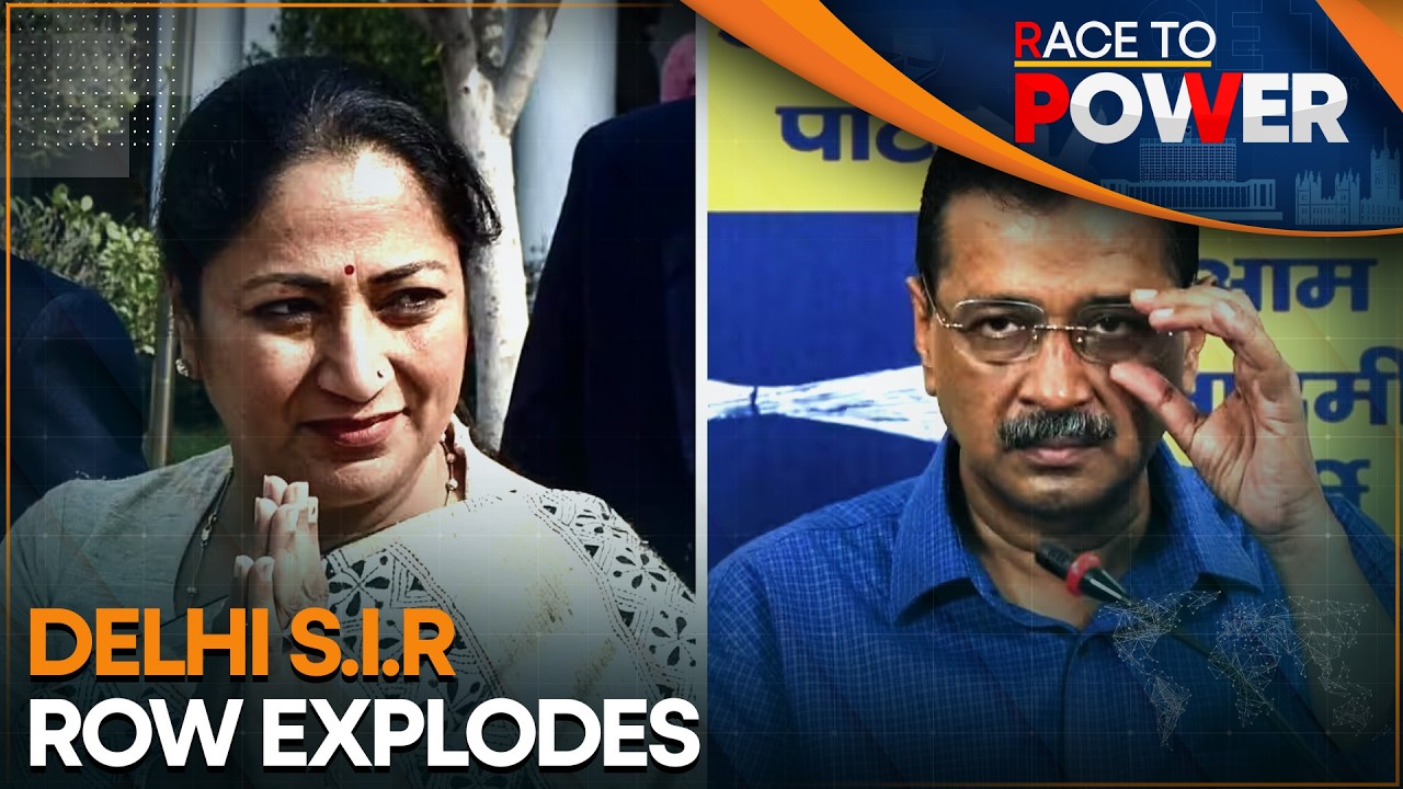 Political Row Erupts as Top Names From Delhi's Power Corridors Flagged in S.I.R | WION Race to Power