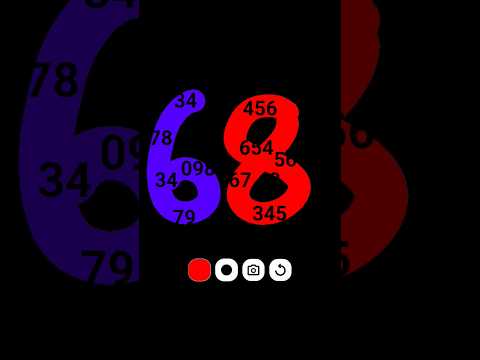 Zahlen 61 bis 70 #Zahlen #Mathematik #Trend #Zeichnung #Liebe #Gaming