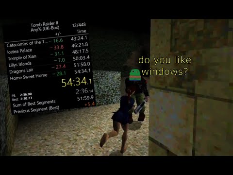 Tomb Raider 2 Speedrun Any% in 54:34